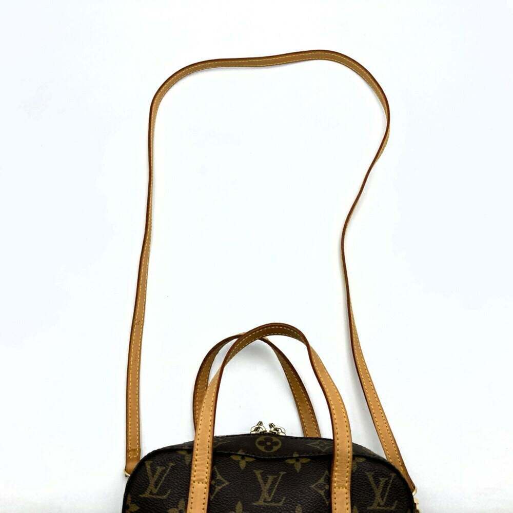 LOUIS VUITTON Authentic Brown Monogram Canvas Shoulder Bag - Picture 5 of 10